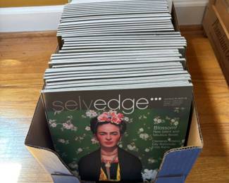 selvedge and Threads magazines