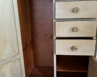 Interior of wardrobe