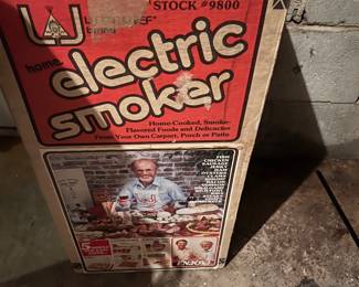Used electric smoker