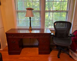 Desk and Herman Miller chair