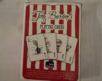 Tim Burton's playing cards
