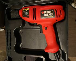 Black and Decker drill