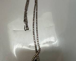 Beautiful rhinestone necklace