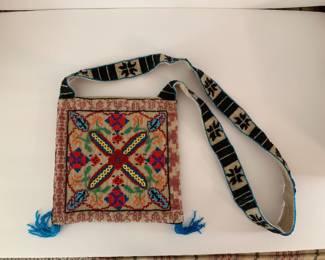 Christiana beaded shoulder bag