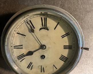Ships brass clock