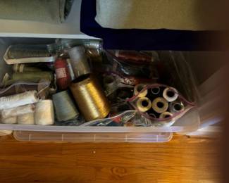 Spools of threads
