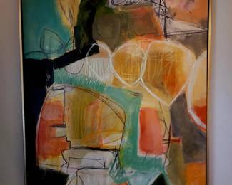 Modernist abstract painting