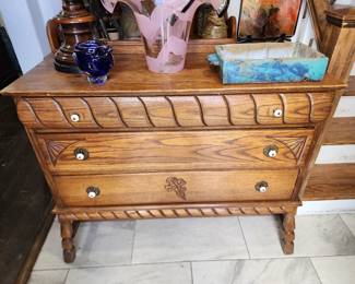 Turn of the century antique dresser