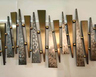 Mid-century wall sculpture