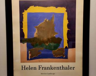 Vintage Helen Frankenthaler Poster