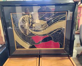 Martiros Manoukian - Golden Grace.. Mixed Media