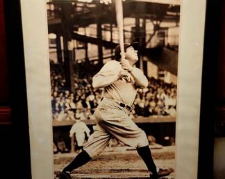 Rare Vintage Babe Ruth Poster "Sultan of Swat"