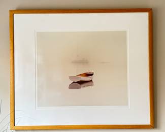 Bass Harbour, Maine Print. Signed By Artist. Measures 23.5" x 19" Unframed; 37.5" x 31" with Frame. Photo 1 of 3.