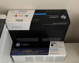 HP Printer and Cartridge Set. Photo 2 of 2.