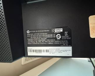 HP Computer Monitor - 23".