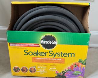 Miracle Gro Soaker System.