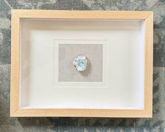 Crystal Framed in Shadow Box - 2 Available. Each Measures 16" W x 12" H. Photo 2 of 2.