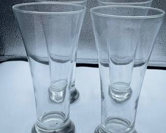 #218 Pilsner glasses -Qty 4-$20