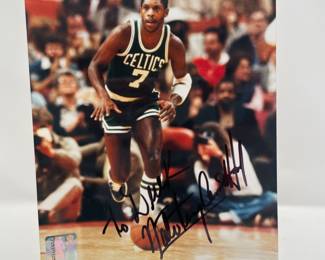 Nate “Tiny” Archibald autographed picture