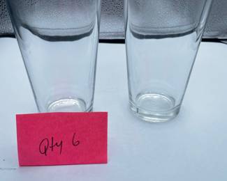 #227 Large Libby Glasses-qty 6- $13