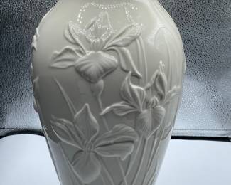 #233 Lenox Iris Vase Large - 8” x 15” w 5 opening-$50