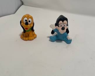 Disney baby Pluto & Goofy figurine