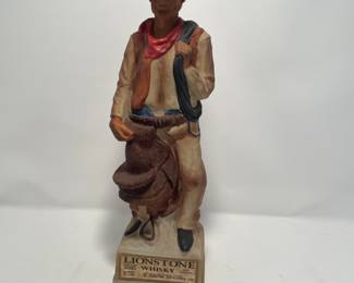 Lionstone whiskey decanter