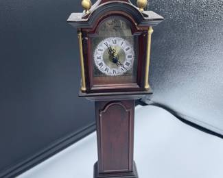 #240 - Bombay Rayston Mini Grandfather Clock -$40          2”x4”x15”