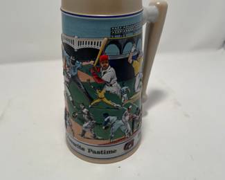 Past time Budweiser baseball stein - $10