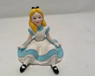 Vtg Disney Alice in Wonderland figurine -$12