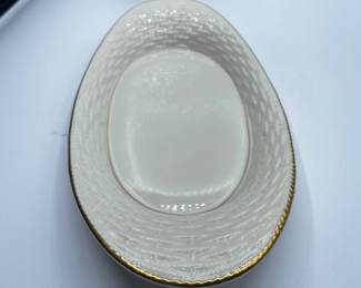 #210 , #211 Lenox  Basket Weave 13 1/4 “ Oval Serving Platter 1 of 2, Ea $14