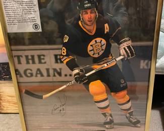 Autographed Cam Neely picture