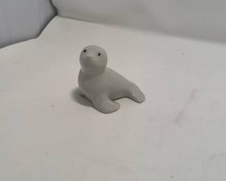 White seal figurine