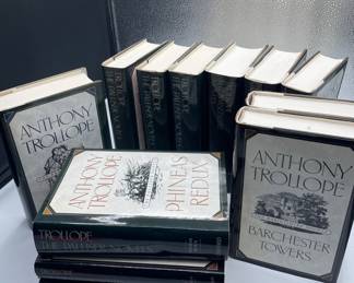 #239-Anthony Trollope set of 12 Hardcover Novels- $60