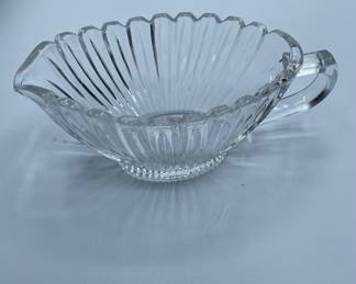 #236 - Vintage Mikasa Gravy Boat -  $6                                        8” spout to handle, 4 “ width, 3” height 