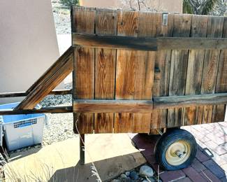 Handmade apothecary cart/wagon

