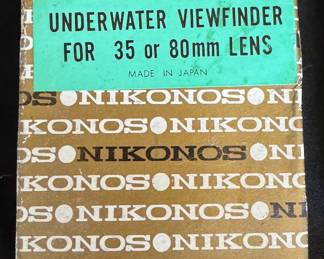 Underwater Viewfinder for 35 or 80 mm lens