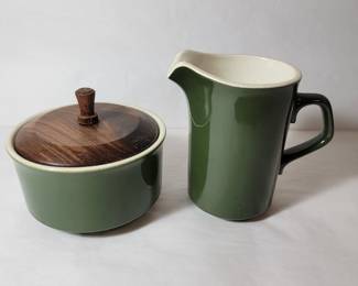 MCM Sugar and Creamer 