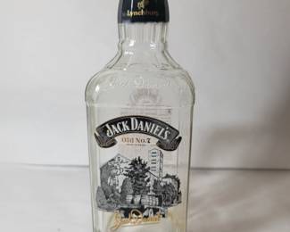 Vintage Jack Daniels Bottle Signed by Distiller 