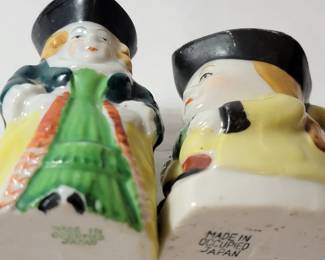 Vintage Mini Toby Character Jugs Mugs Pitchers Occupied Japan