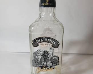 Vintage Jack Daniels Bottle Signed by Distiller 