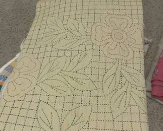 45 hand stitched quilt