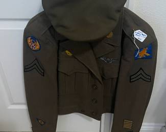 44 army jacket hat