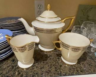 50 Lenox tea set
