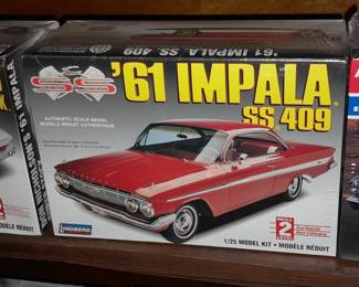 SEALED Model Kit By Lindberg - '61 Impala SS 409