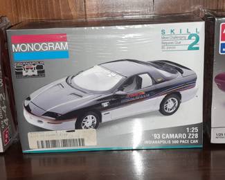 SEALED Model Kit By Monogram - '93 Camaro Z28 Indianapolis 500 Pace Car