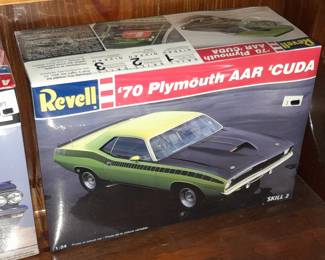 SEALED Model Kit By Revell - '70 Plymouth AAR 'CUDA
