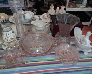Pink Depression Glass