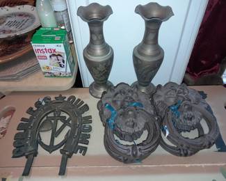 Cast Iron Lion Door Knockers
