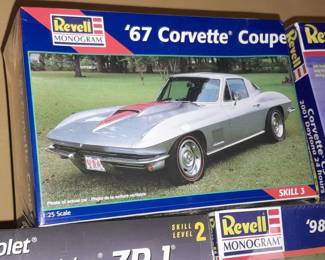 SEALED Model Kit By Revell/Monogram - '67 Corvette Coupe